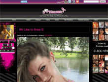 Tablet Screenshot of boobies.com